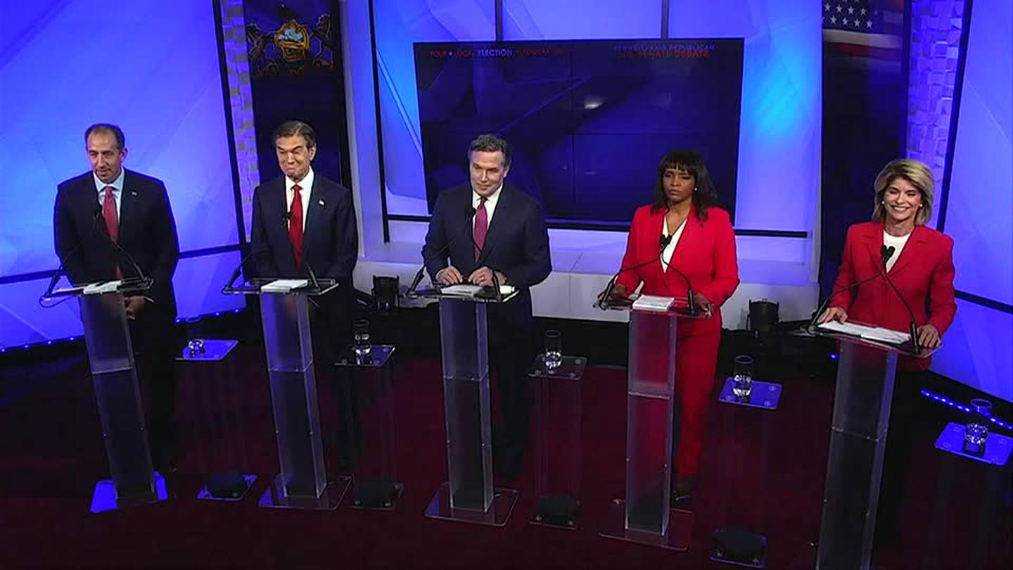 WATCH Pennsylvania Republican Primary Senate Debate on WPXI WPXI