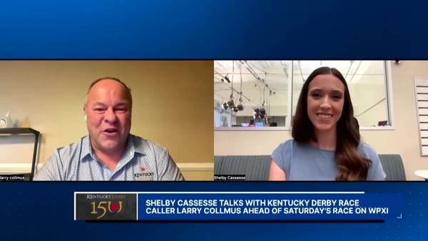 Kentucky Derby on WPXI Saturday, Channel 11 Sports interviews race caller Larry Collmus