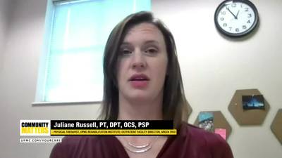 UPMC Community Matters: Dr. Juliane Russell talks about the benefits of physical therapy