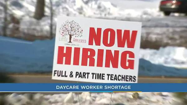 Daycares in the area getting slammed by COVID-19 staffing shortages
