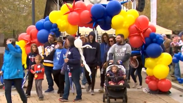 People with Down syndrome celebrated during “Buddy Walk” in Schenley Plaza