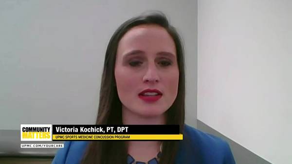 UPMC Community Matters: Dr. Victoria Kochick talks about concussion treatments