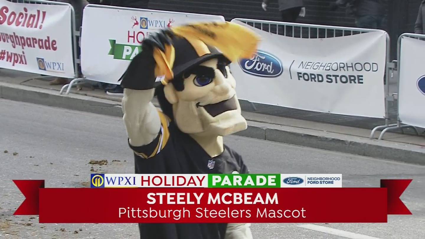 Steely McBeam at the WPXI Holiday Parade Presented by Neighborhood Ford  Store – WPXI