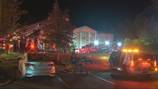 Emergency crews respond to fire at apartment building in McCandless