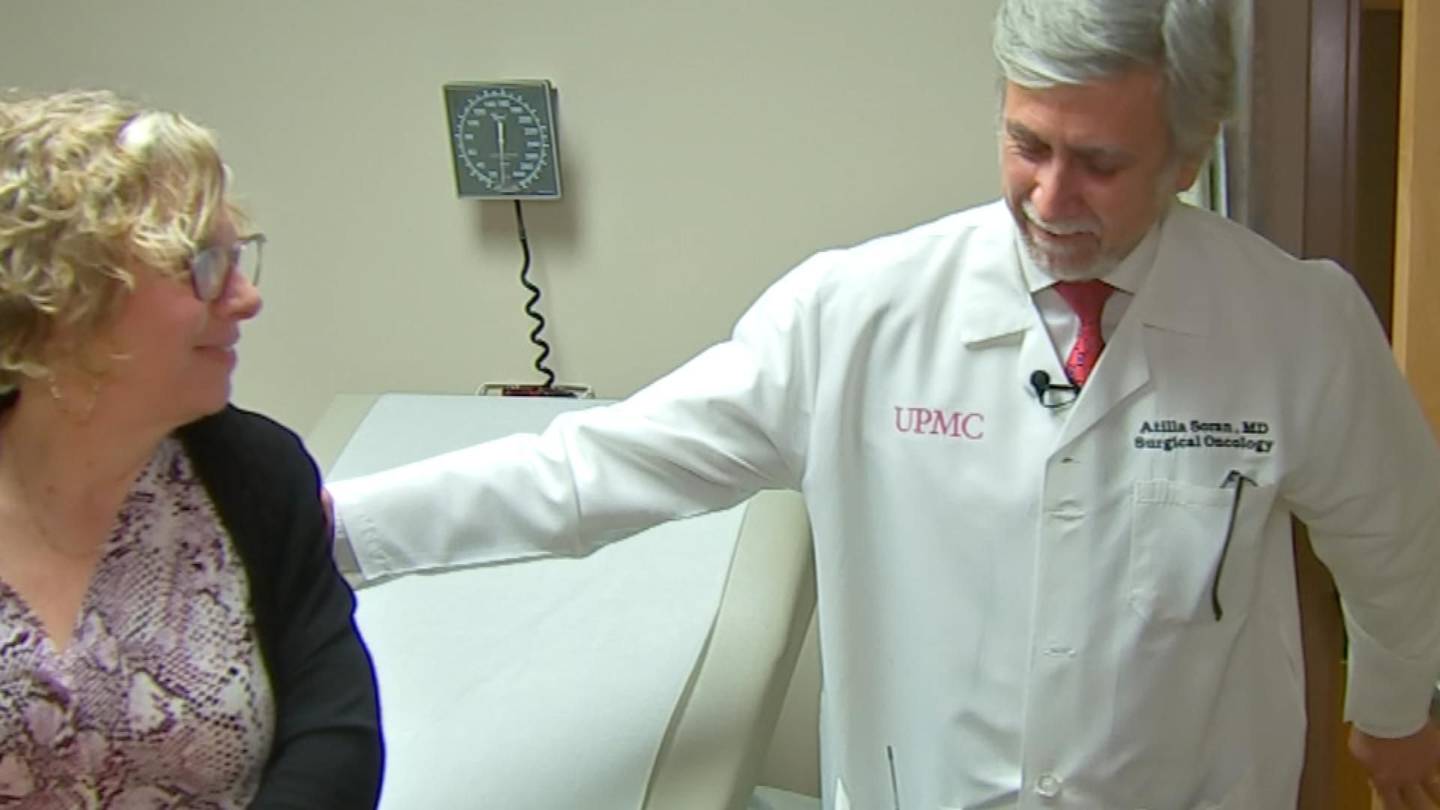 美国首位尝试新淋巴水肿治疗方法的UPMC医生
