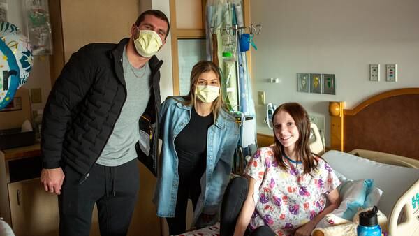 T.J., Dani Watt visit patients at UPMC Children’s Hospital
