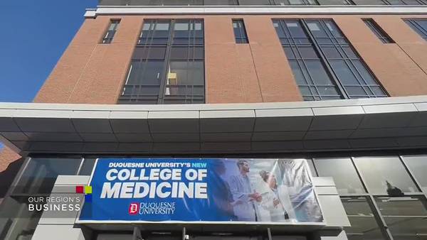 Our Region's Business -- Duquesne University College of Osteopathic Medicine