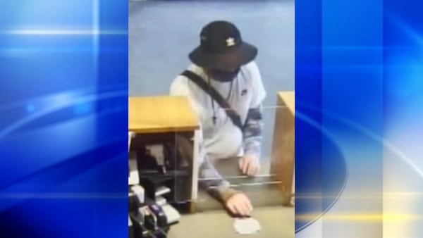 Police in Westmoreland County searching for man involved in failed bank robbery