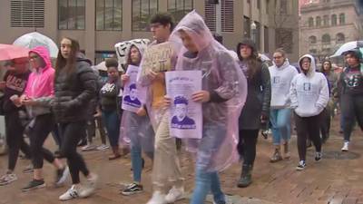 Students walk out of classes, protest Michael Rosfeld verdict
