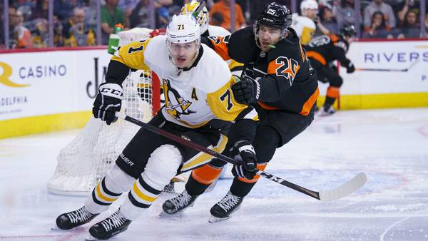 Penguins vs. Flyers, game 77: lines, starting goalies
