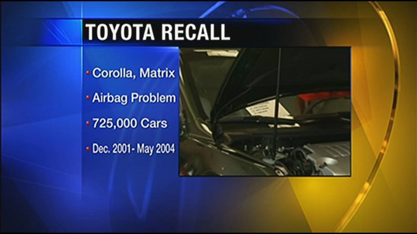 Toyota, Lexus recall more than 1M vehicles WPXI