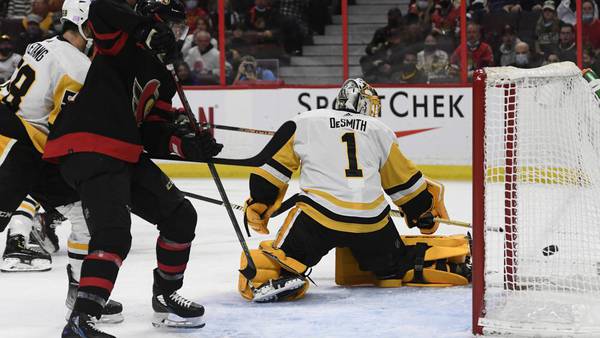 Tkachuk scores in OT as Senators beat Penguins 5-4 