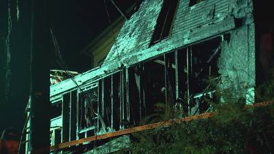 PHOTOS: Fire tears through Wilkins Township home 