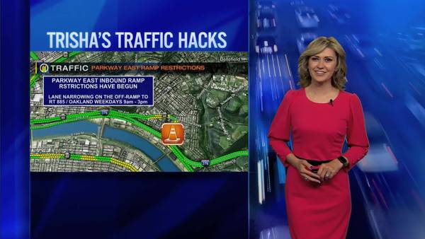 TRAFFIC: Parkway East Ramp Restrictions