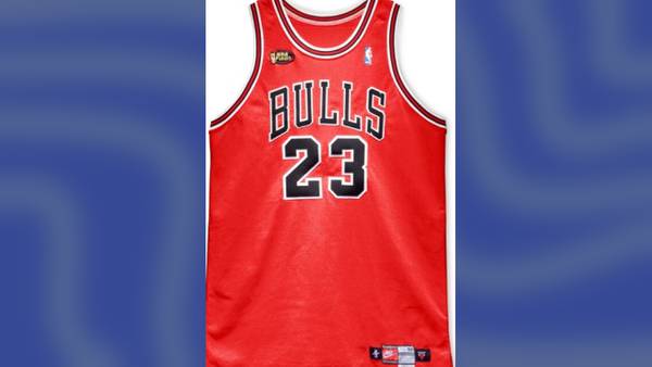 Michael Jordan’s ‘Last Dance’ jersey from 1998 NBA Finals headed to auction