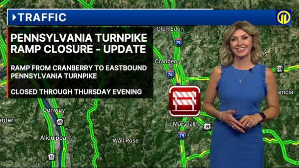 TRAFFIC: Pennsylvania Turnpike Ramp Closure