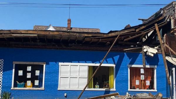 PHOTOS: Daycare collapses in Pitcairn; possible explosions heard from building