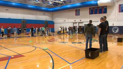 Students from across the area build lunar landers at Shaler Area High School