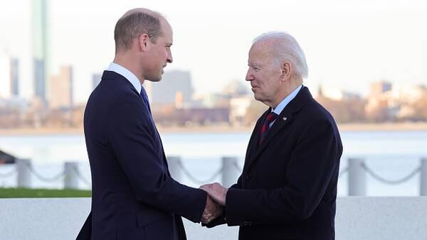 Photos: Prince William and Kate visit Boston