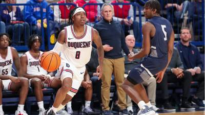 Duquesne basketball game disrupted by DoorDash delivery driver was prank, university says