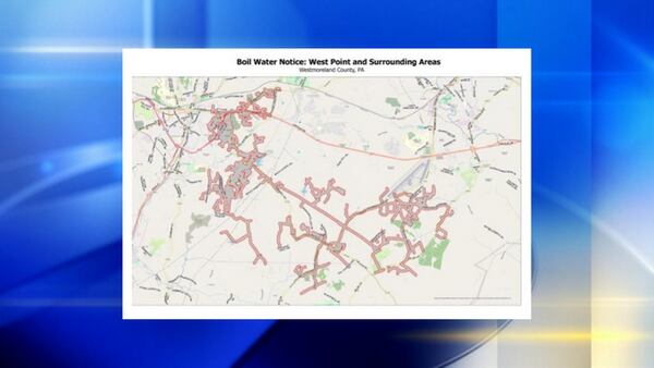 Boil water advisory issued for 4,500 water authority customers in Hempfield Township