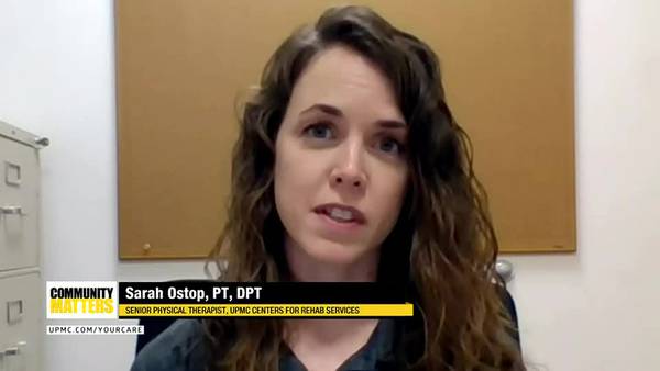 UPMC Community Matters: Dr. Sarah Ostop talks about training safely for the Pittsburgh Marathon