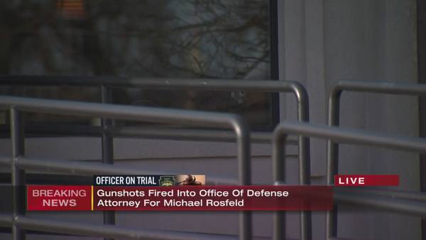 LIVE UPDATES: Gunshots fired into office of defense attorney for Michael Rosfeld