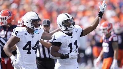 No. 7 Penn State defense gets five takeaways and pulls away from Illinois in 30-13 victory