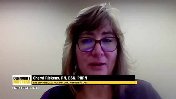 UPMC Community Matters: Cheryl Rickens, RN, BSN, PHRN talks about preparing for an emergency