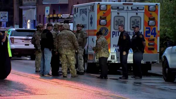 PHOTOS: SWAT called to Hazelwood after robbery