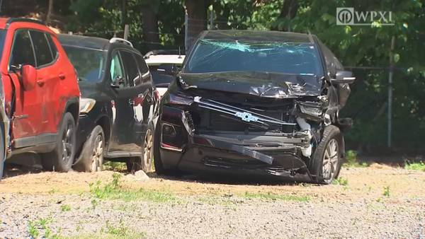 Channel 11 Exclusive: A look at the wreckage from Sen. John Fetterman’s car crash in Maryland
