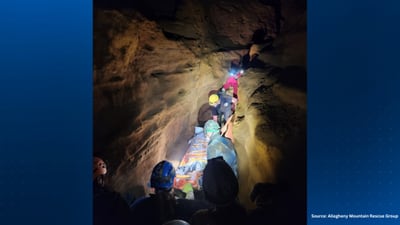Man rescued from Laurel Caverns after breaking ankle