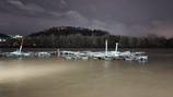 26 barges break loose on Ohio River, cause damage to a marina 