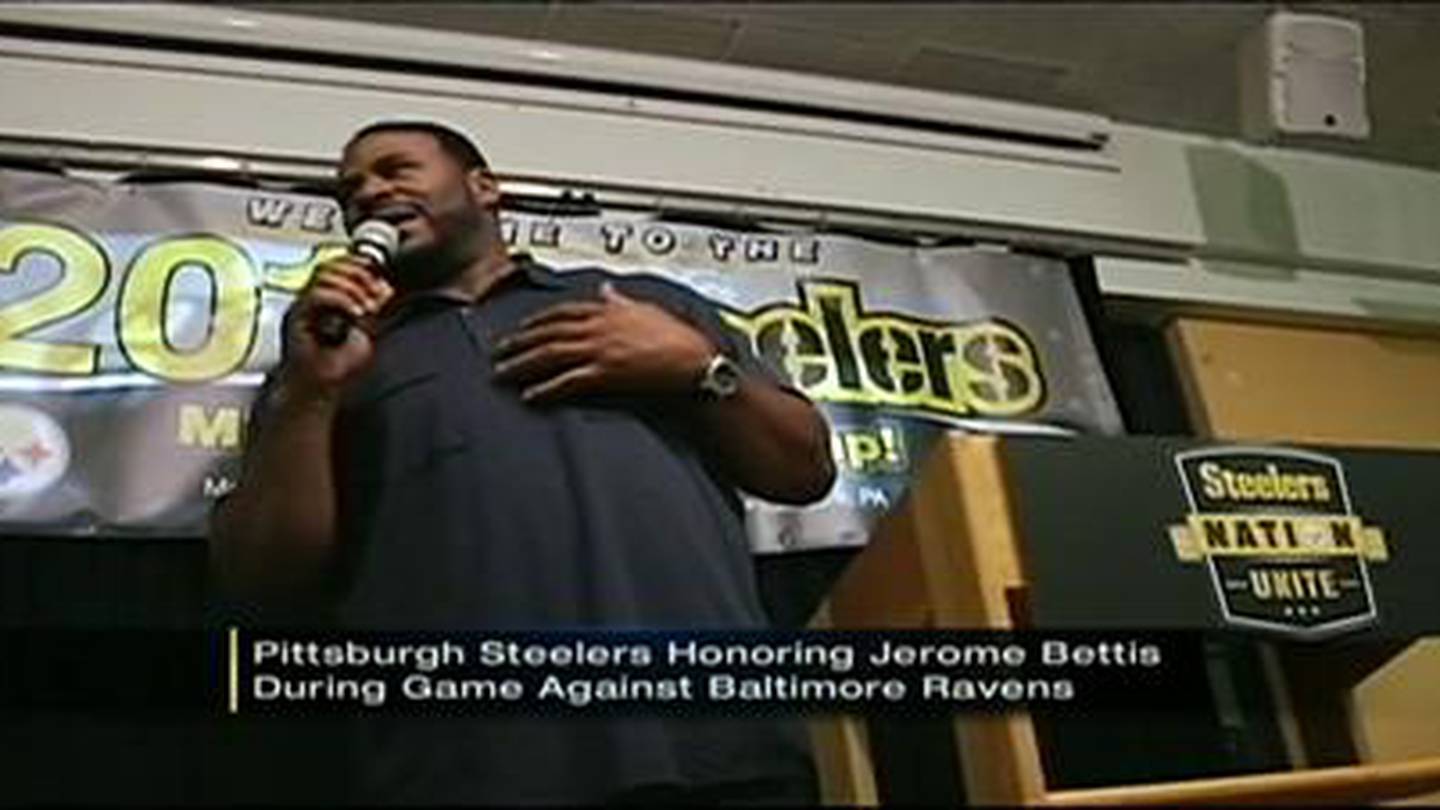 Steelers will honor Jerome Bettis on night of Ravens game