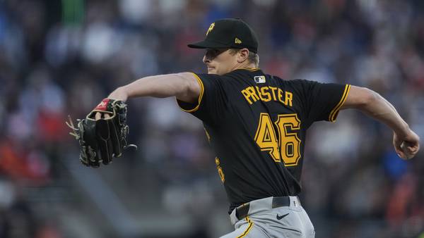 Quinn Priester’s Best Start Goes for Naught as Giants Beat Pirates 3-0