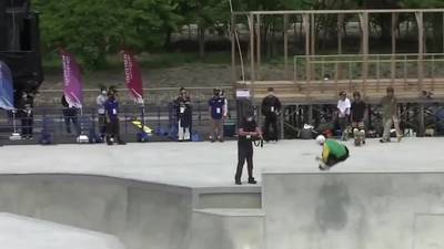 Olympic test event features skateboarders ahead of sport’s debut this summer