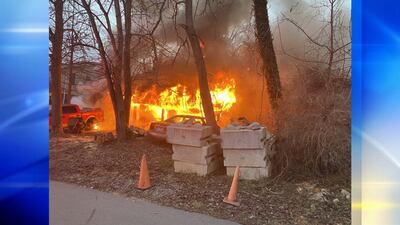2 pets killed after garage fire spreads to house in Washington County
