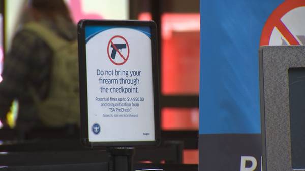 TSA officials address record number of guns caught at Pittsburgh International Airport checkpoints