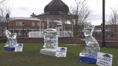 PHOTOS: Artists share ice sculptures at Westmoreland County festival