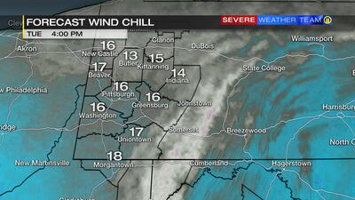 Few snow showers, blustery with wind chills in the teens (3/14/23)