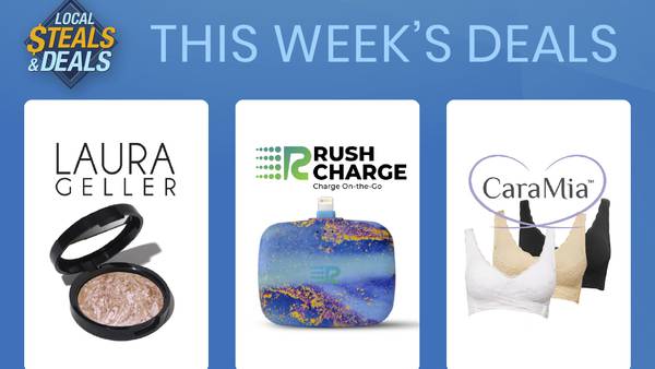 Steals and Deals: 3 Easy Tips for your next getaway with Laura Geller, Cara Mia and Rush Charge