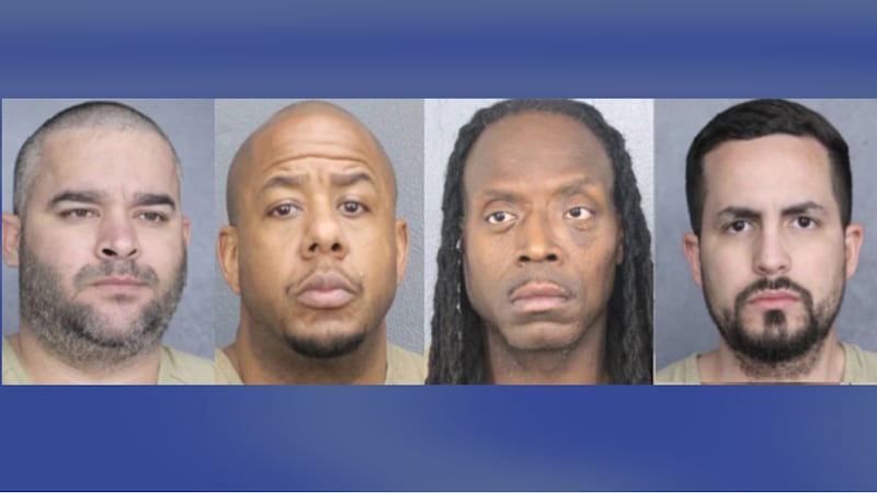 4 men accused of trying to cash stolen $27M US Treasury check