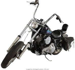 "Pulp Fiction" Bruce Willis "Butch Coolidge" custom Harley-Davidson FXR "Grace" chopper