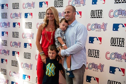 Brett Gardner and his family