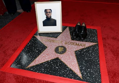 Hollywood Walk of Fame Chadwick Boseman