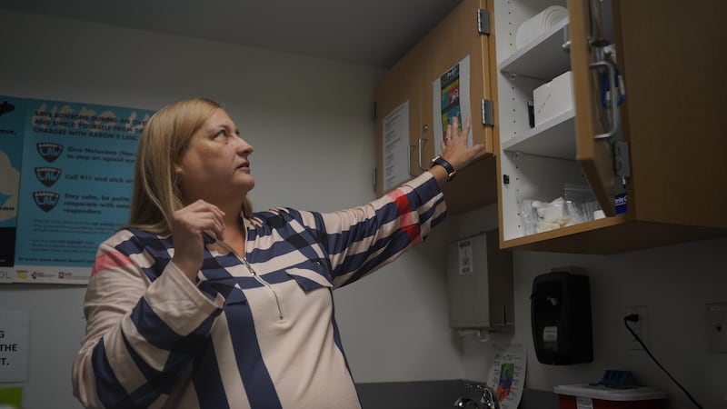 Addiction-stricken community struggles to keep a syringe program going after Trump's order