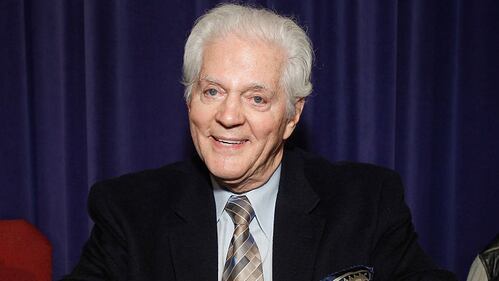 WOODSTOCK, GA - OCTOBER 30: Actor Bill Hayes attends the Days of our Lives book signing at Elm Street Cultural Village on October 30, 2015 in Woodstock, Georgia. (Photo by Ben Rose/Getty Images for Corday Productions)