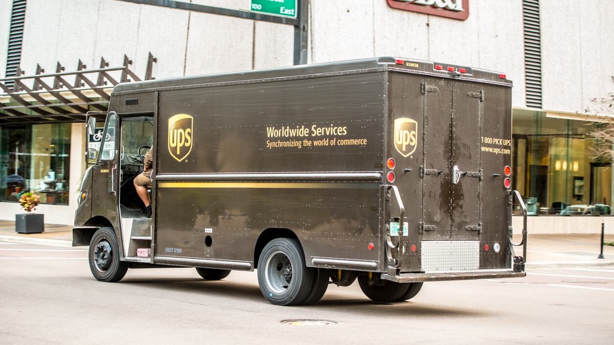 UPS truck