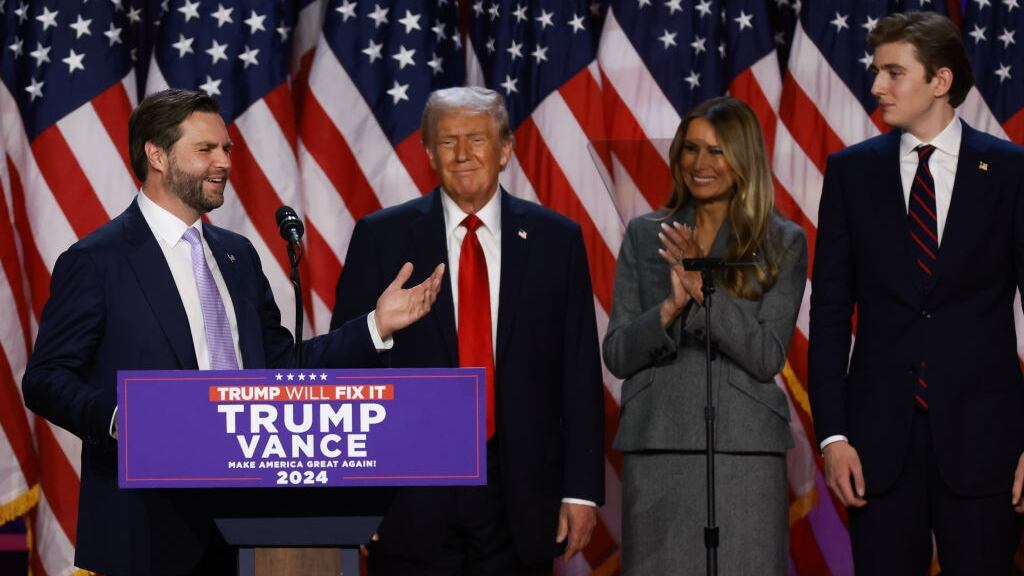 Donald Trump and J.D. Vance