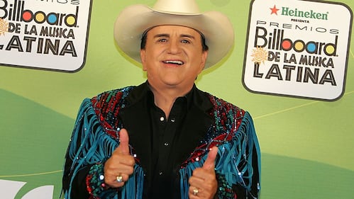 MIAMI - APRIL 28: Johnny Canales poses backstage at 2005 Billboard Latin Music Awards at the Miami Arena April 28, 2005 in Miami, Florida. (Photo by Paul Hawthorne/Getty Images)